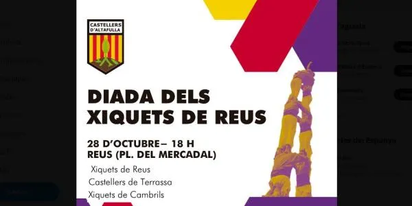 Els Castellers d'Altafulla es posaran a prova a la diada del Mercadal de Reus, aquest dissabte