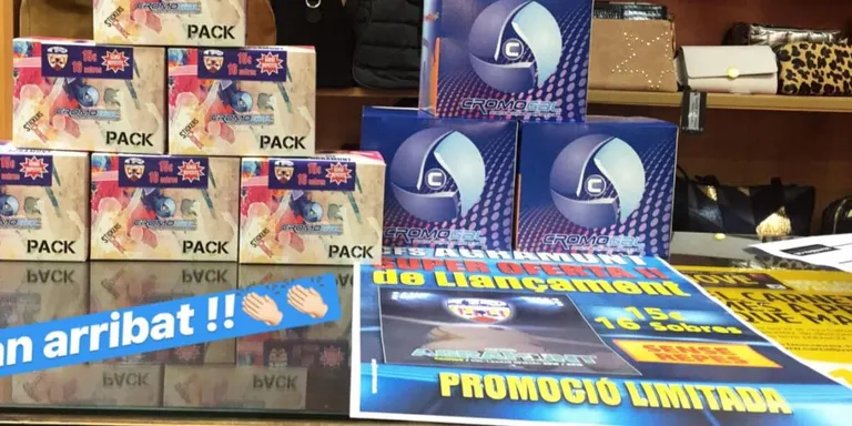 A la venta els cromos amb els jugadors del Club Futbol Sala d'Agramunt