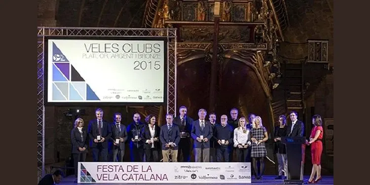 El Club Marítim d’Altafulla, guardonat amb la Vela de Platí 2015 de la Federació Catalana