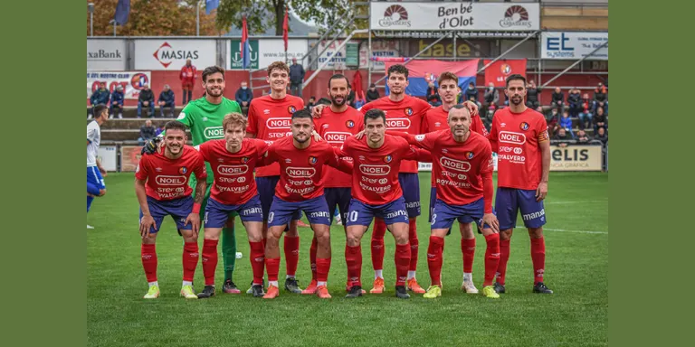 La UE Olot salva un punt in-extremis contra l’EC Granollers (1-1)