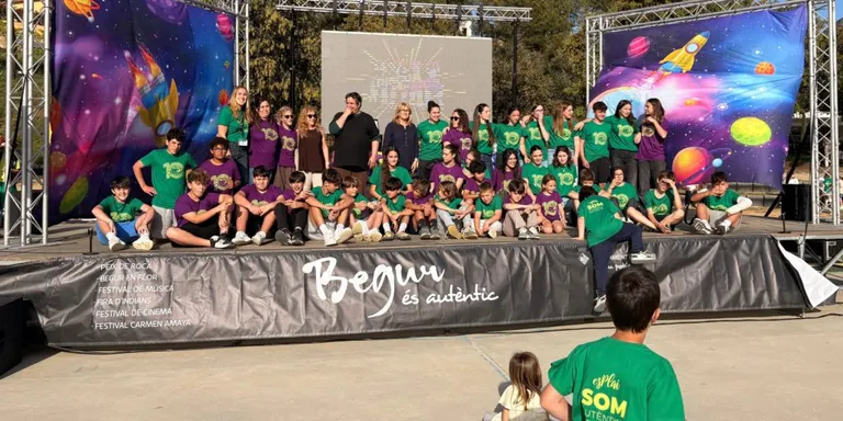 L’Esplai Autèntic de Begur celebra deu anys amb una gran festa al Parc de l’Arbreda