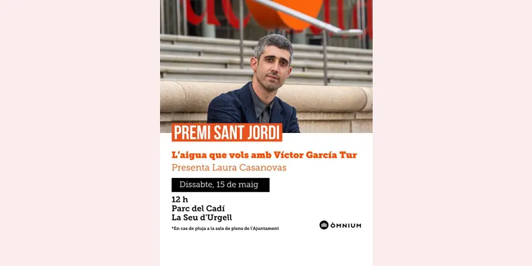 Presentació a la Seu d'Urgell del llibre 'L'aigua que vols', de Víctor García Tur