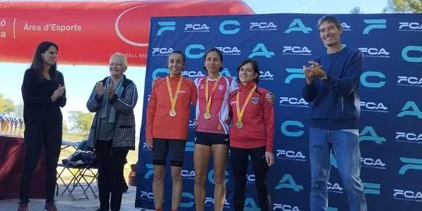 L’altafullenca Marta Camps, campiona de Catalunya de Cros Màster en la categoria F50
