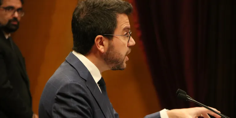 Aragonès anuncia que la partida d'Educació creixerà més que la resta de departaments amb els pressupostos del 2024