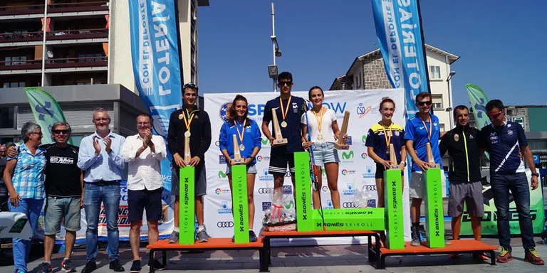 Els fondistes catalans debuten amb nota al Campionat d’Espanya de Rollerski
