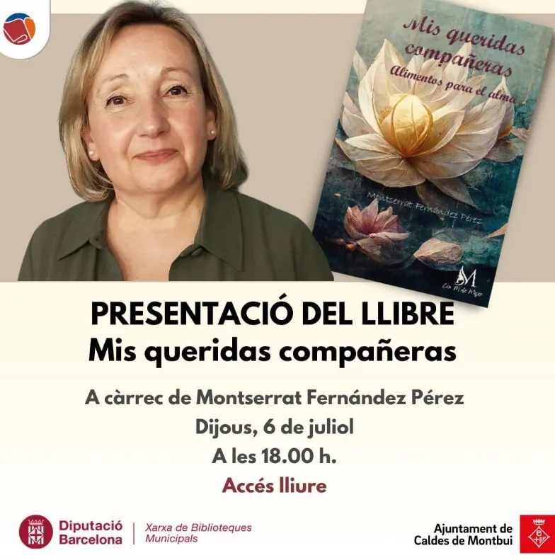 Presentació de llibre "Mis queridas compañeras" a la biblioteca