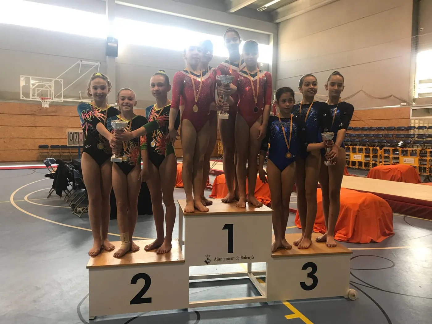 Èxit de participació d’AGAV a la primera fase de la Copa Catalana de Gimnàstica