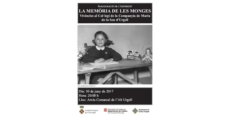Inauguració de l'exposició 'La Memòria de Les Monges'