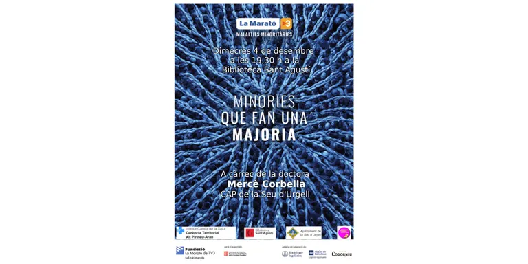 Xerrada de Mercè Corbella a la Biblioteca Sant Agustí per parlar de malalties minoritàries