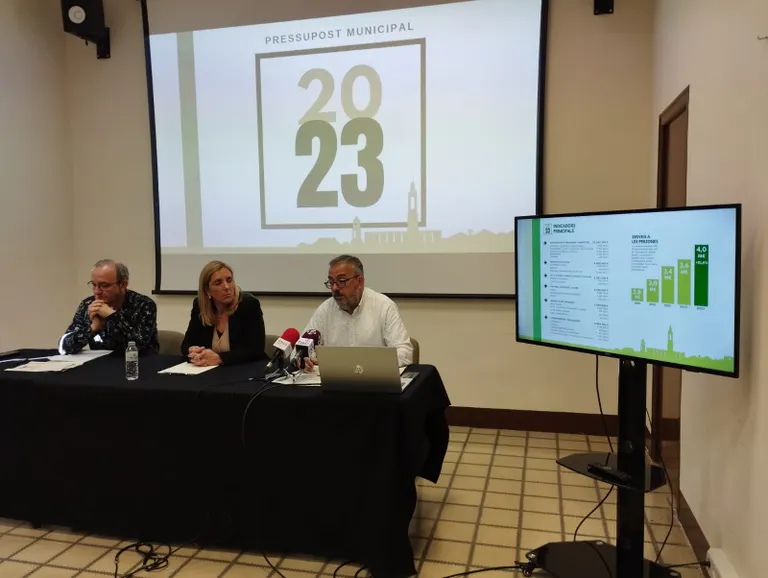 Noves inversions i reforç dels serveis a les persones, eixos principals del pressupost 2023