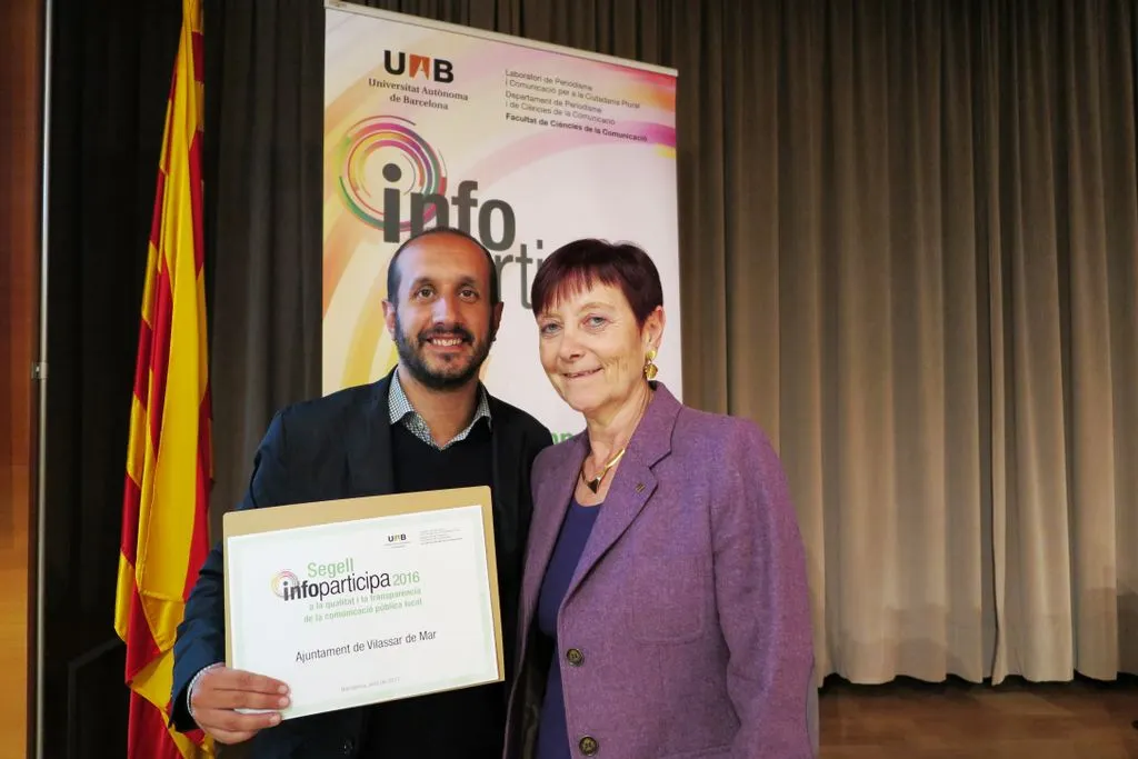 El web de l’Ajuntament de Vilassar de Mar torna a obtenir el segell de transparència Infoparticipa