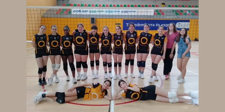 El vòlei femení de base es dona cita a Torredembarra