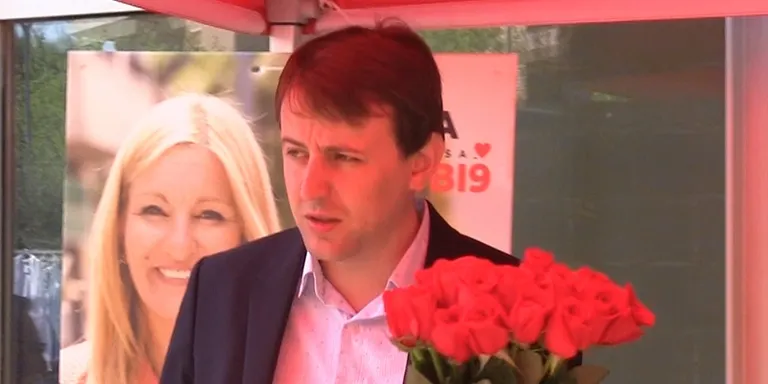 L’eurodiputat socialista Javi López fa campanya a Rubí