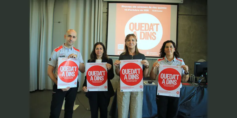 Protecció Civil activarà dilluns les 119 sirenes de risc químic de Catalunya i enviarà un ES-Alert previ
