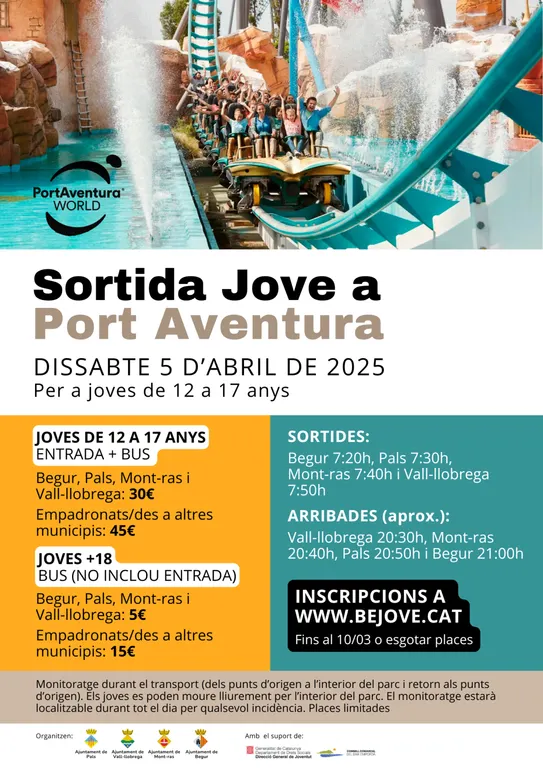 Sortida juvenil a Port Aventura