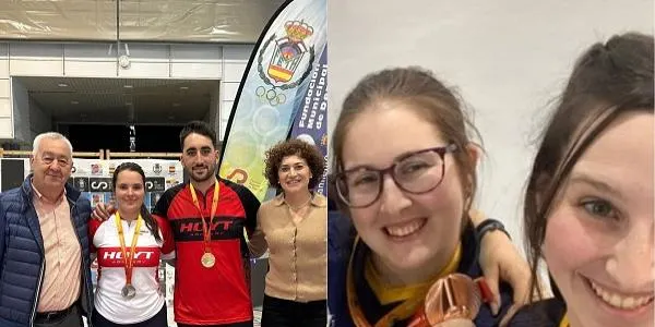 Les arqueres Elia Canales i Maria Pitarch fan medalla en el Campionat d’Espanya en Sala