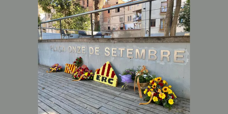 L'Ajuntament commemora la Diada de Catalunya amb mesures de seguretat sanitària