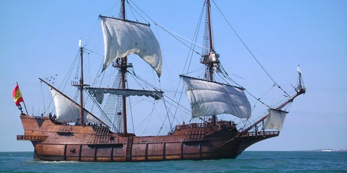 El 'Galeón Andalucía' amarrarà aquests dies al Port de Mataró