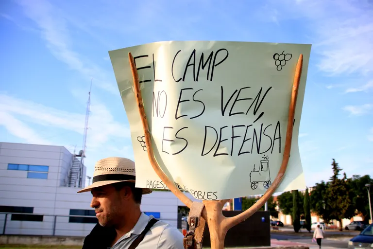 Els pagesos del Camp de Tarragona i l’Ebre es mobilitzen a Barcelona pels costos de producció