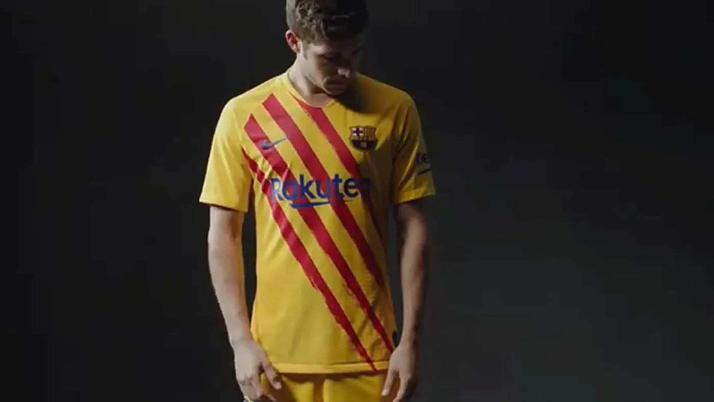 El Barça jugarà amb la senyera al Bernabeu
