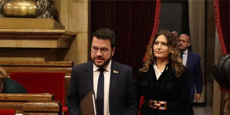 Aragonès parlarà de referèndum i amnistia en un debat de política general marcat per la investidura espanyola