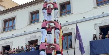 Gamma bàsica de 8 de la Colla Vella a Vallmoll