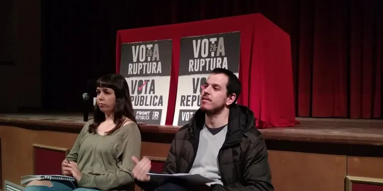 Front Republicà assegura que no negociarà amb l'Estat i fixa tres línies vermelles