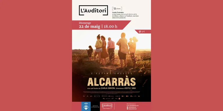 L'Auditori de Pineda projectarà la pel.lícula 'Alcarràs', Os d'Or de la Bernilane