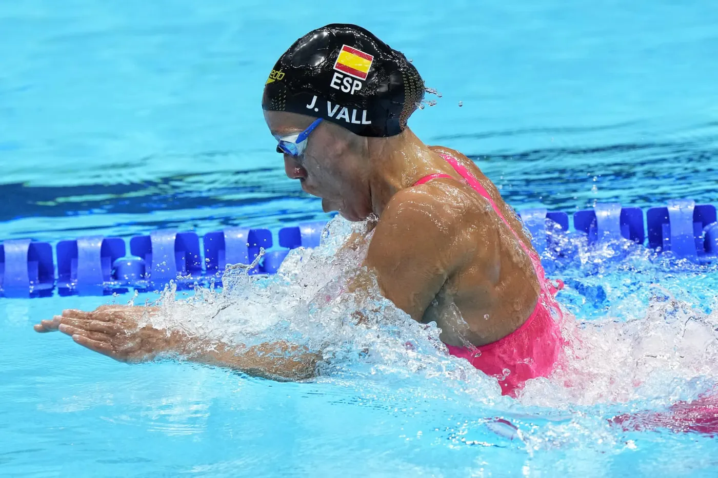 Jèssica Vall es classifica per les semifinals de 200m braça