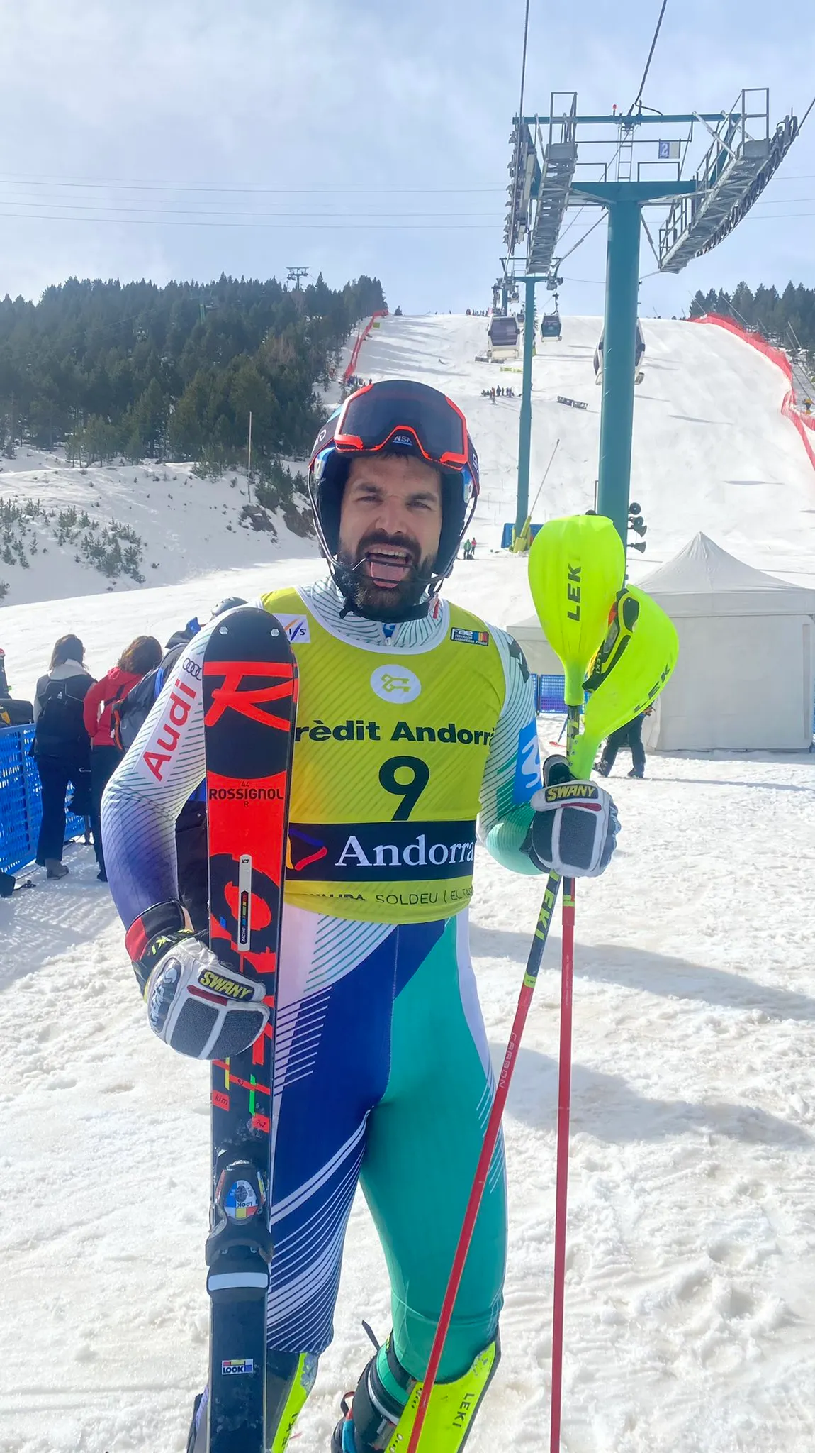 ESQUÍ: Joaquim Salarich es classifica per les finals de la Copa del Món