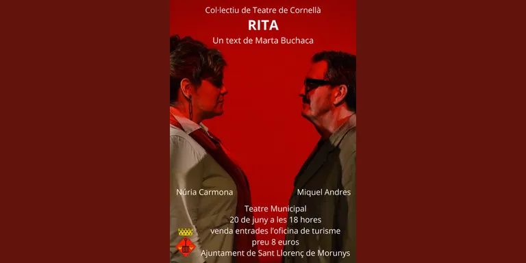 El Col•lectiu de Teatre de Cornellà porta a Sant Llorenç l’espectacle ‘Rita’