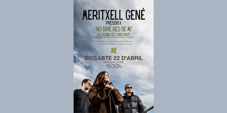 La cantautora Meritxell Gené presenta el disc “No diré res de mi” a la Societat El Casino