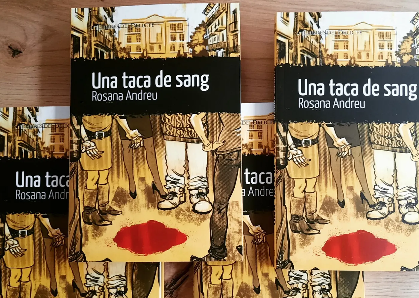 Rosana Andreu presenta ‘Una taca de sang’, la seva primera novel·la negra