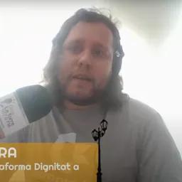 Òscar Rovira, portaveu Plataforma Dignitat a les Vies - episode art