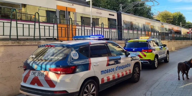 Atropellament mortal al pas a nivell de Calella