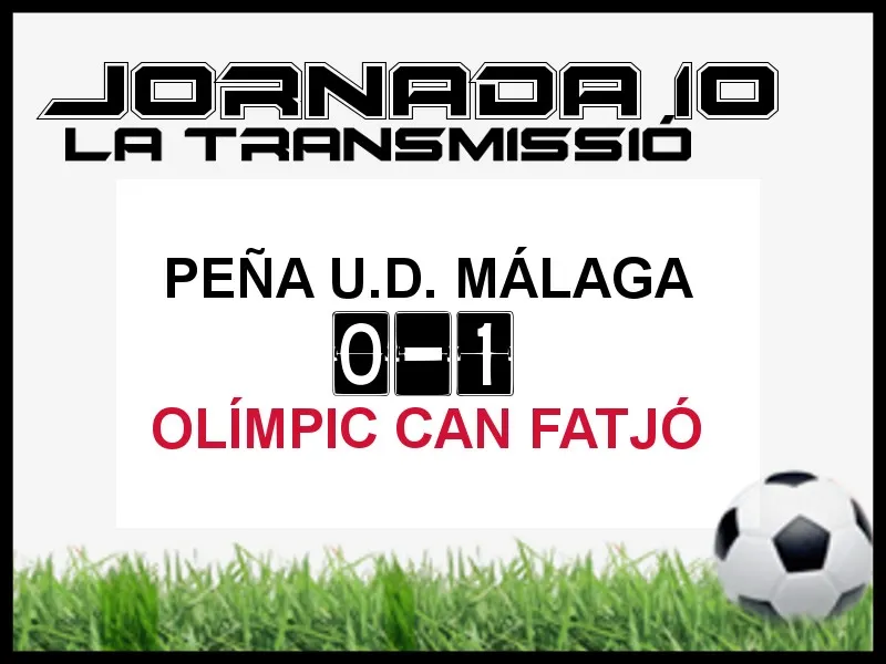 A PEU DE CAMP - JORNADA 10 - OLÍMPIC CAN FATJÓ