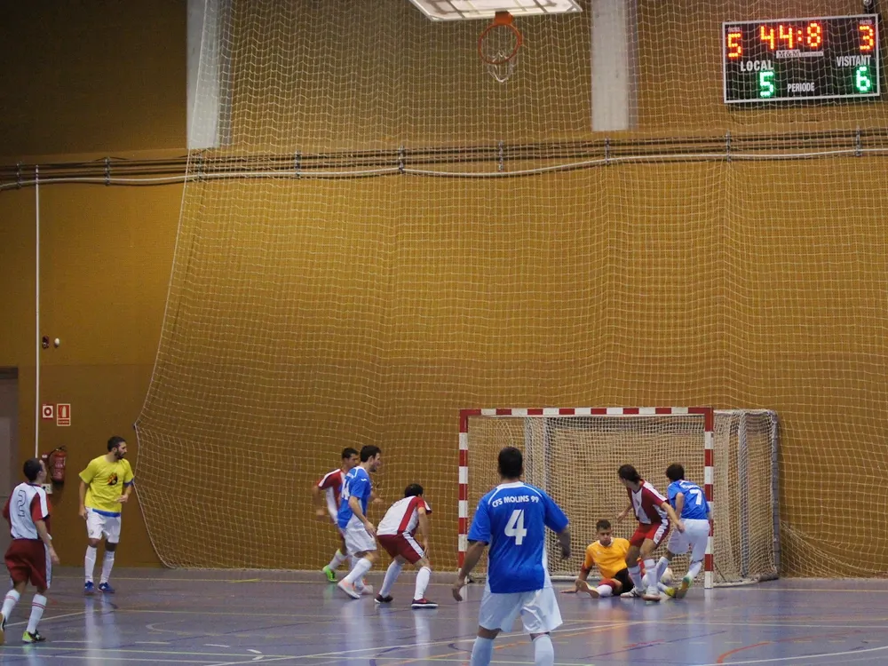 El 6 a 6 va arribar en aquest moment a falta de 44''