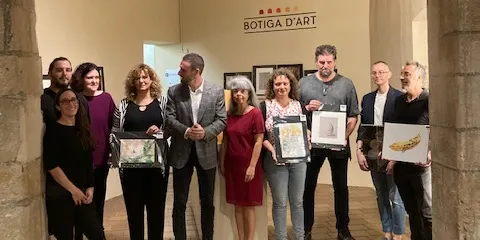 Seleccionats els 8 artistes que exposaran a la botiga del museu Thermalia els propers dos anys