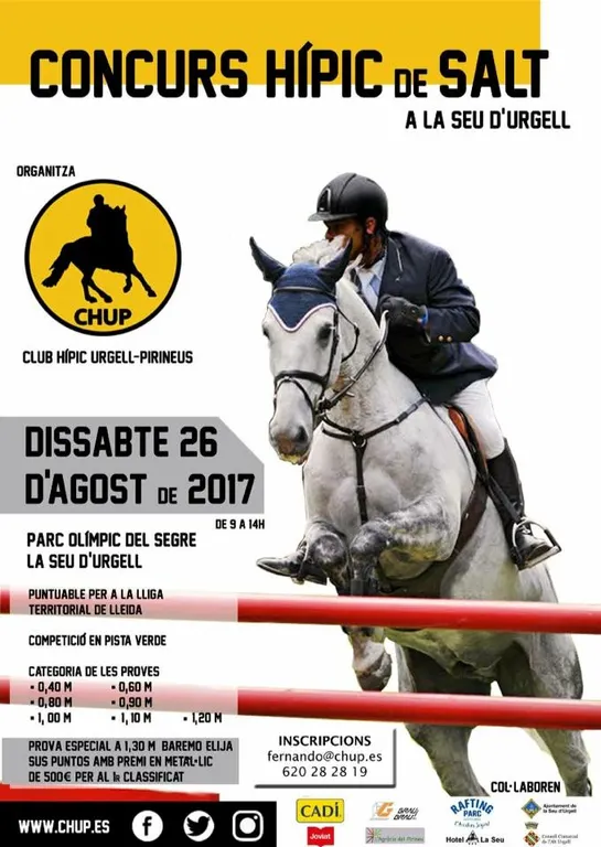 La Festa Major inclou enguany el Concurs Hípic de Salt a la Seu d'Urgell