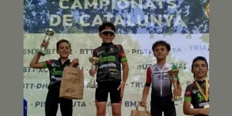 Quatre podis de la PC Altafulla en la prova del Campionat de Catalunya de BTT a Monestir de les Avellanes