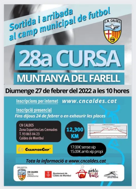 Torna la Cursa Muntanya del Farell després de tres anys, amb més de 400 participants