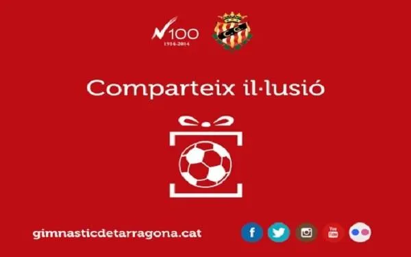 El Nàstic presenta la campanya ‘Comparteix il·lusió’