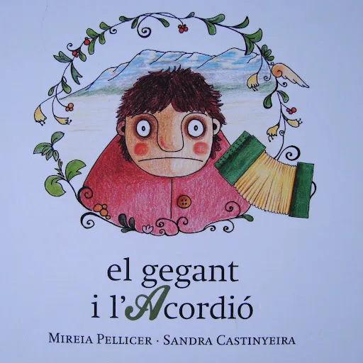 Mireia Pellicer explica a la Biblioteca de Sant Agustí el seu conte 'El gegant i l'acordió'