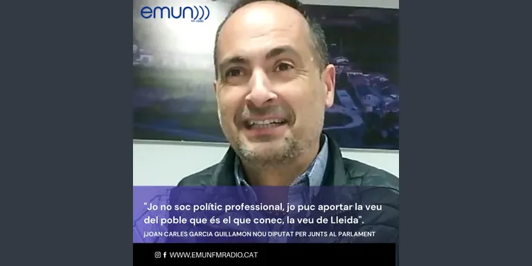 Joan Carles Garcia Guillamon, nou diputat al Parlament de Catalunya