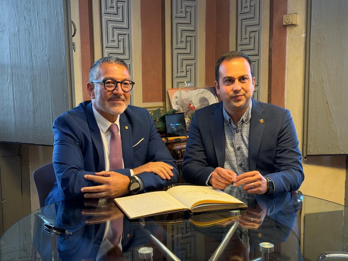 El conseller Miquel Sàmper visita el Morell