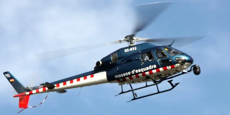 Coneixem com treballa l’helicòpter dels Mossos d’Esquadra