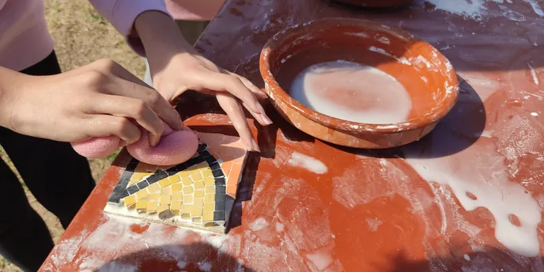 Centcelles acollirà diumenge un taller per fer mosaics