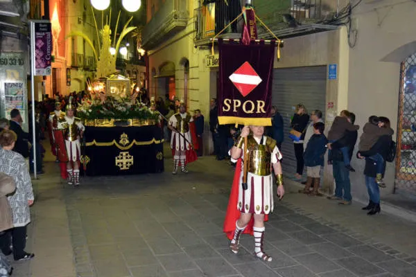 La Processó del Sant Enterrament, plat fort de la Setmana Santa vallenca