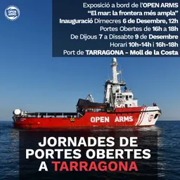 El vaixell d'Open Arms a Tarragona - episode art