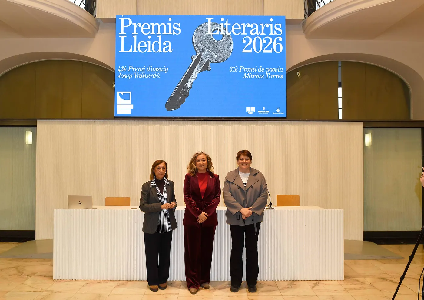 Durant la presentació / Foto: Institut d’Estudis Ilerdencs